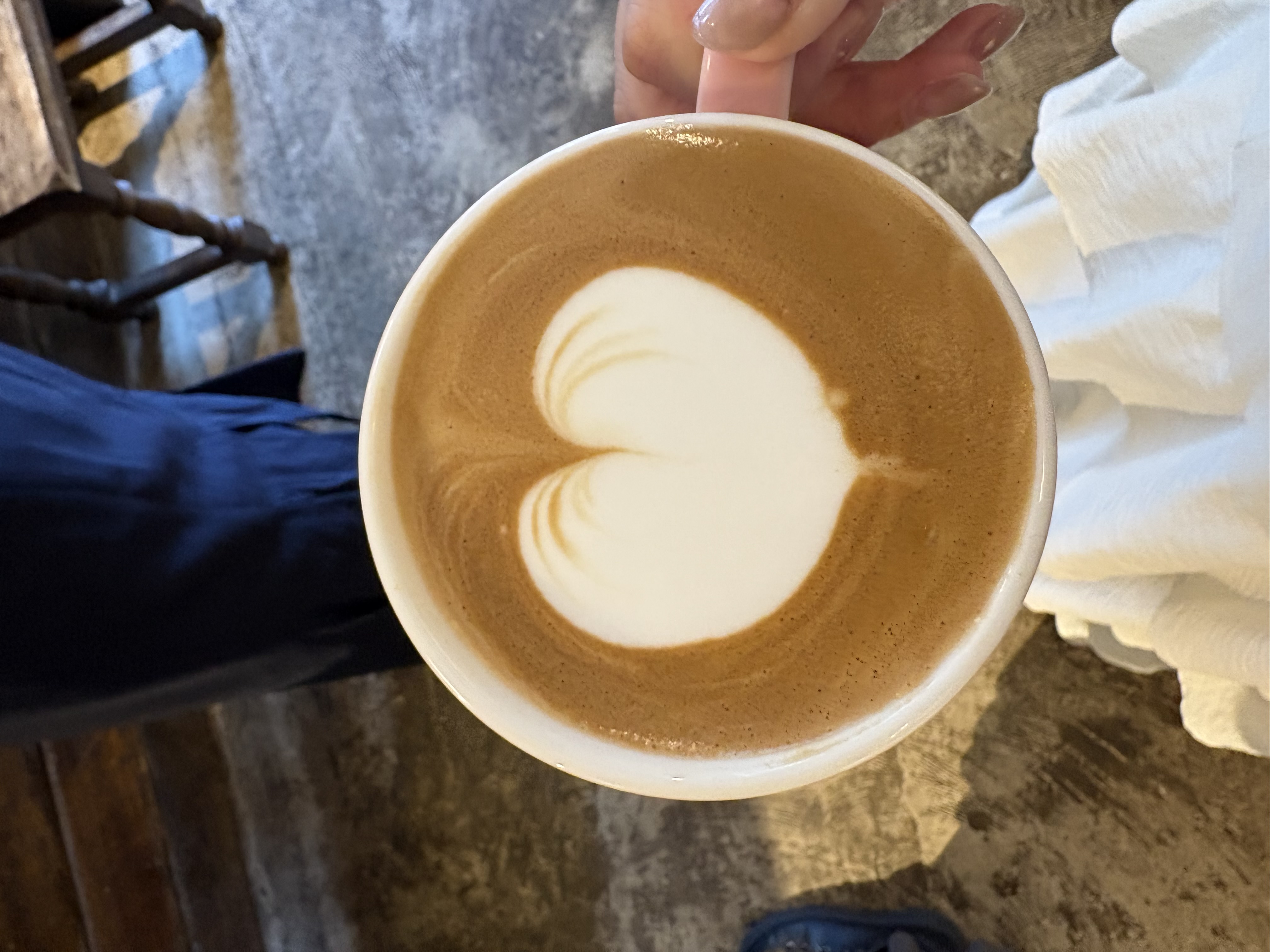 1回目のラテアート