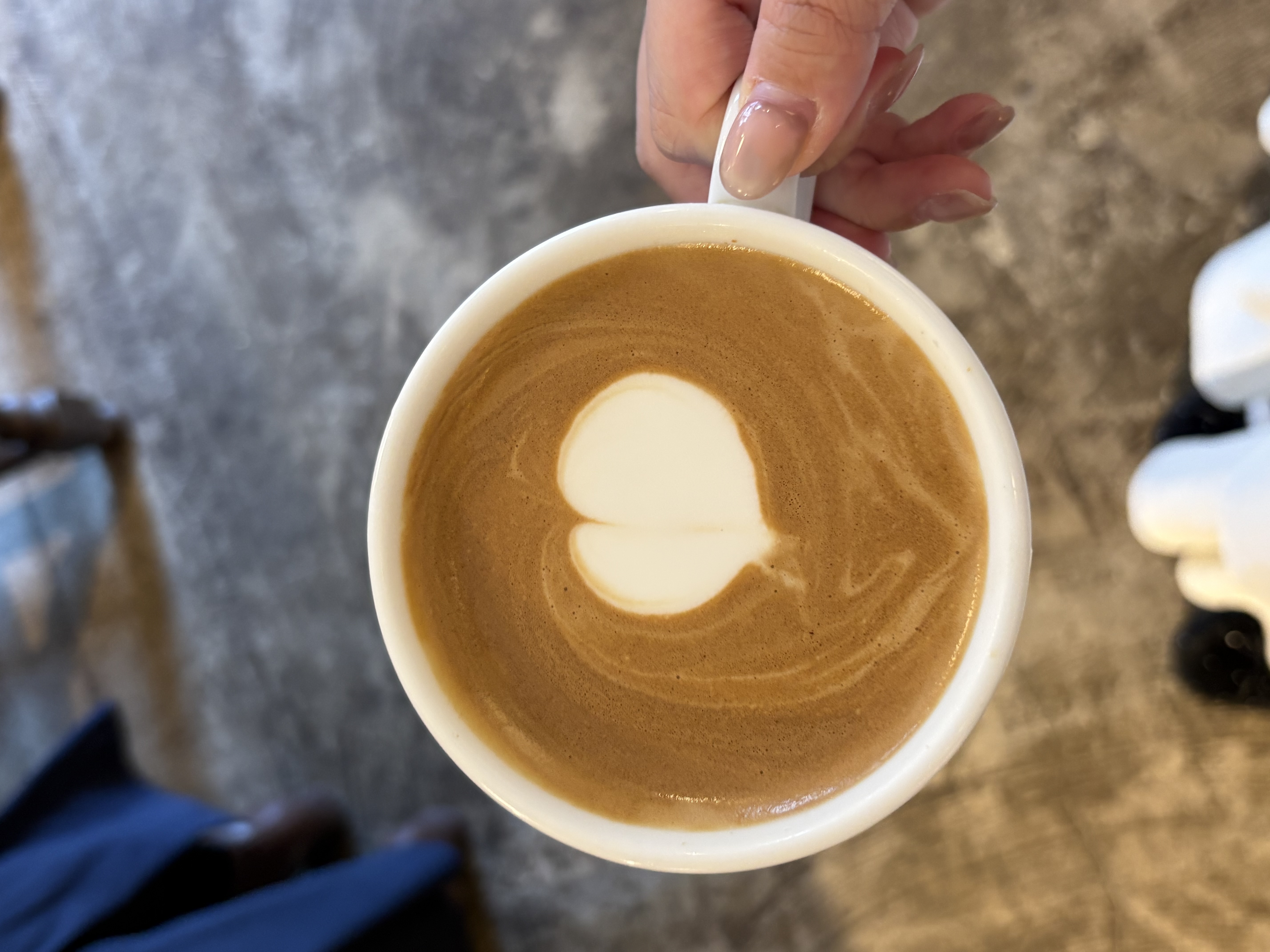 2回目のラテアート